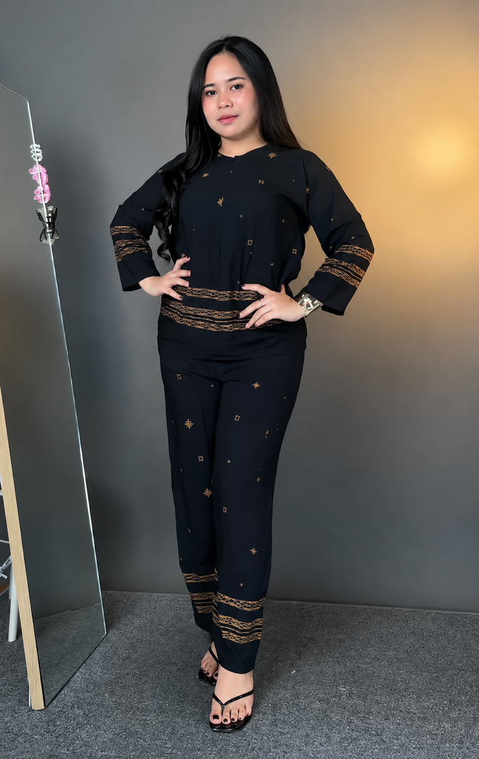 Midnight Grace 2-Piece Co-Ord Set