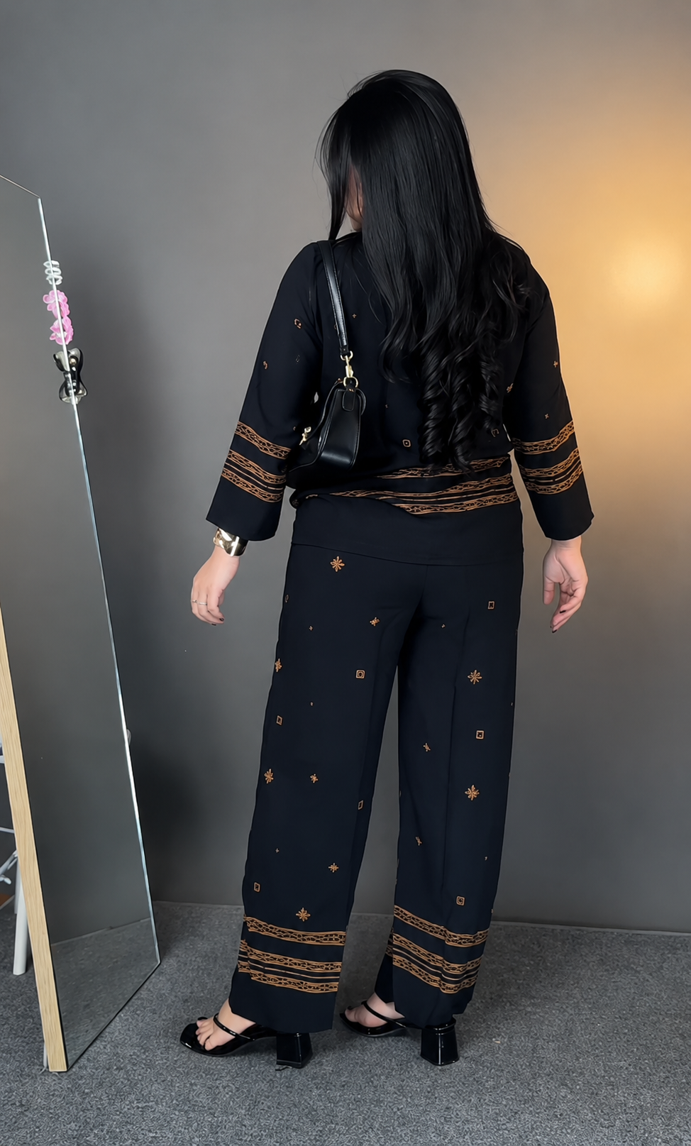 Midnight Grace 2-Piece Co-Ord Set