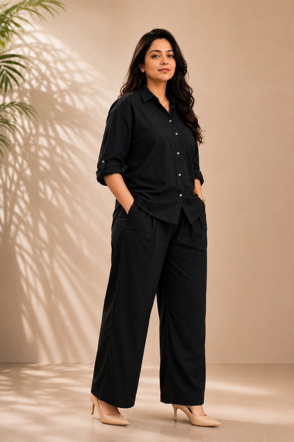 Espresso Limca Ultra Luxury Co-Ord Set