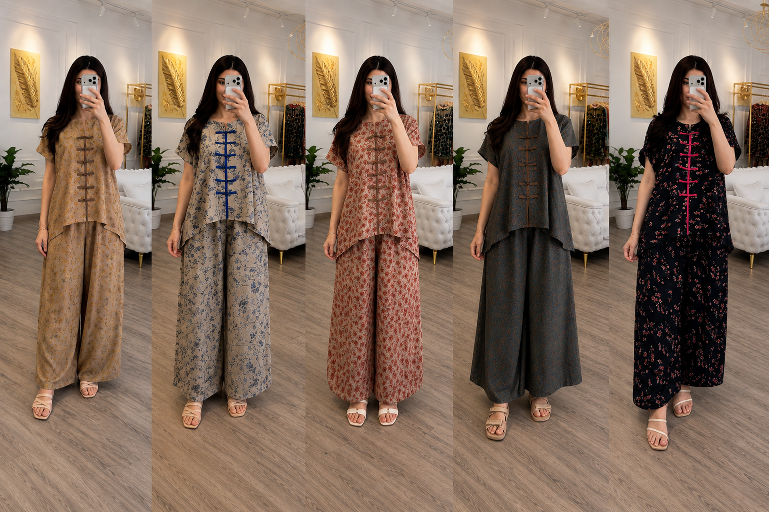 Melody Imported Premium Rayon Co-Ord Set
