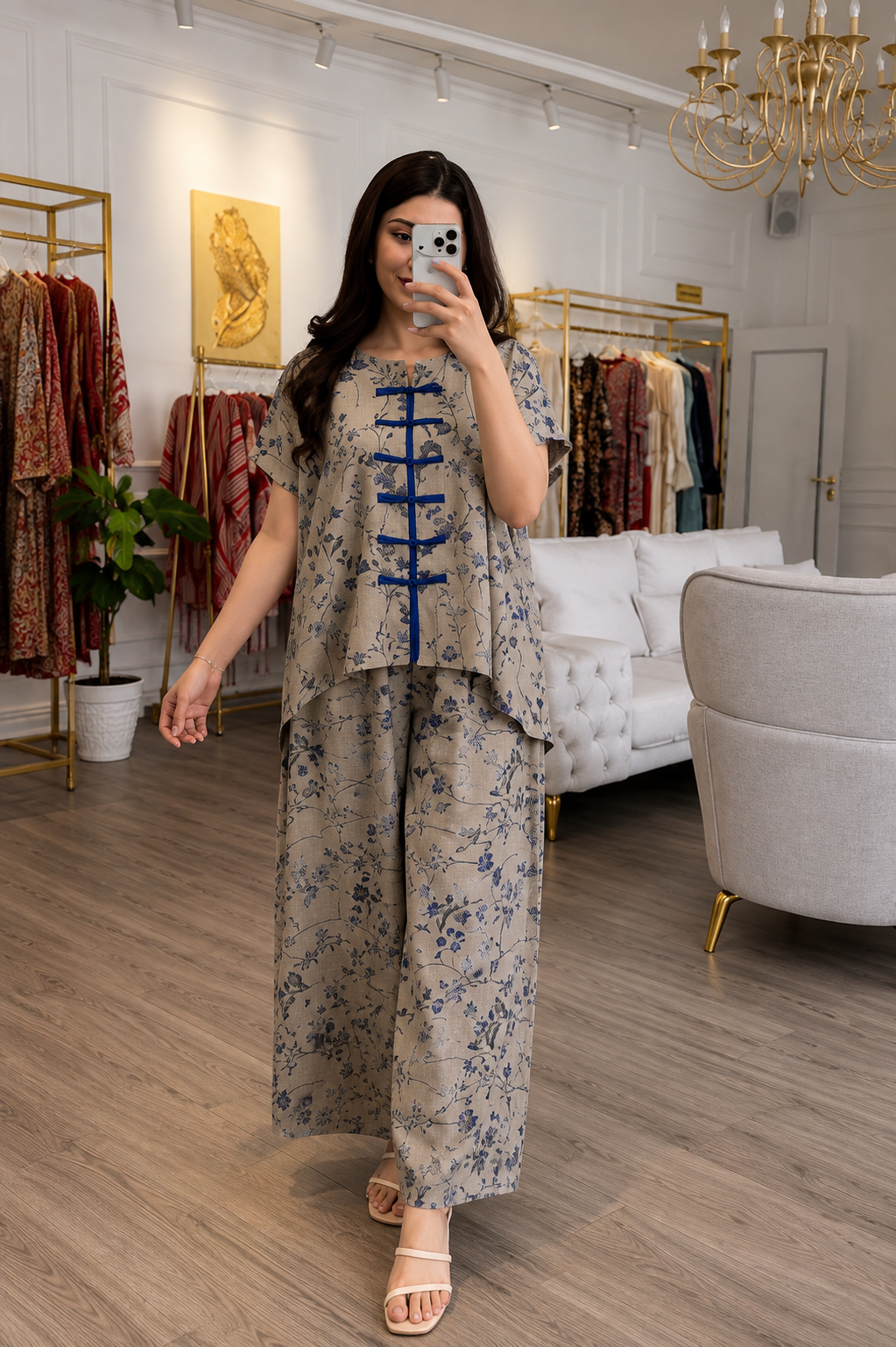 Melody Imported Premium Rayon Co-Ord Set