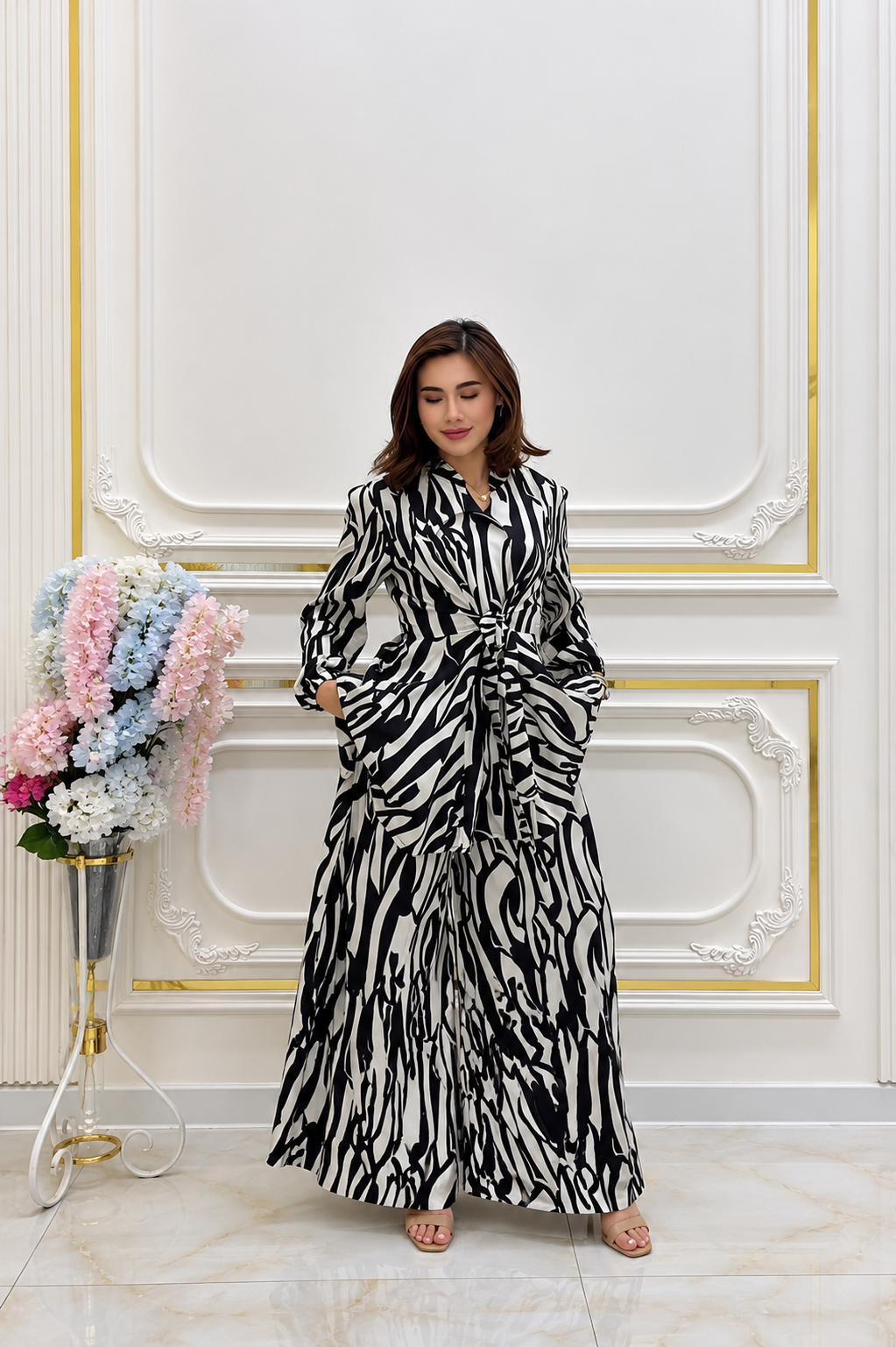 Silka Noir Luxe Woman Co-Ord Set