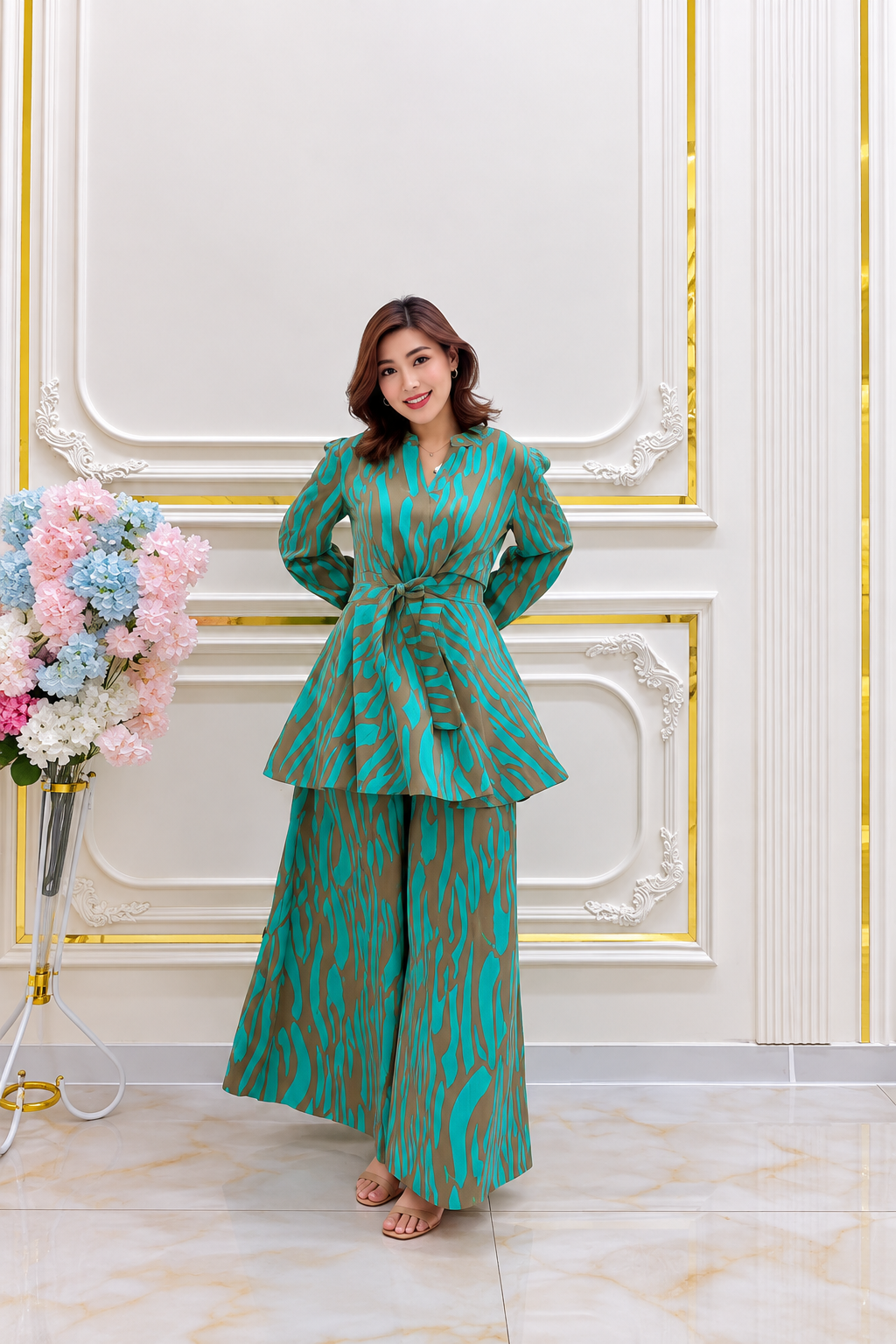 Silka Noir Luxe Woman Co-Ord Set