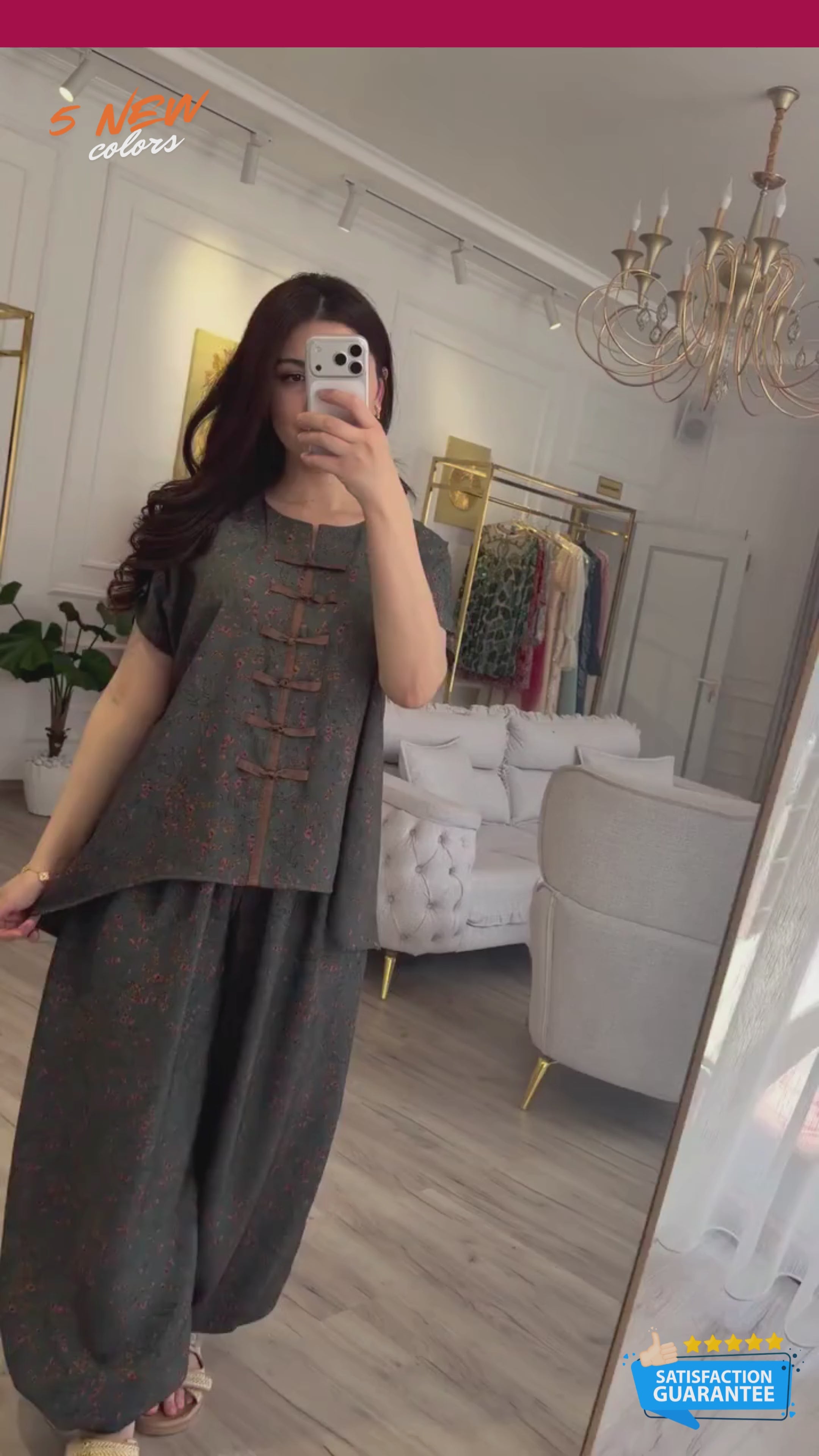 Melody Imported Premium Rayon Co-Ord Set