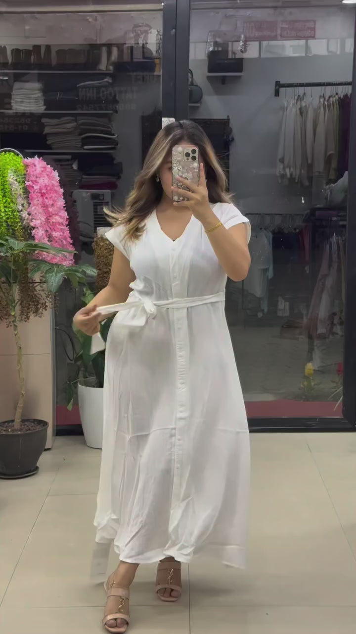 Écola Signature Reyon Luxe Maxi Dress